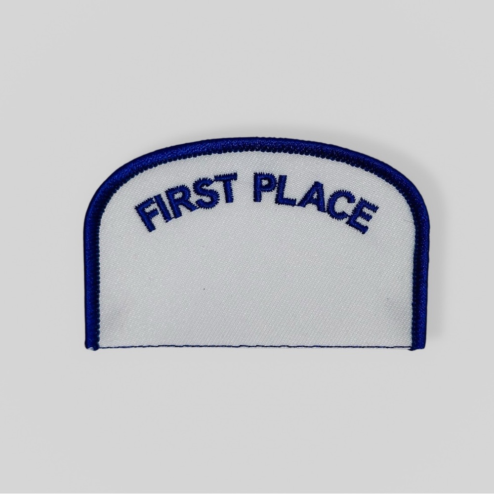 Pep wear UIL letterman jacket patch First Place Marching Band Sports Choir